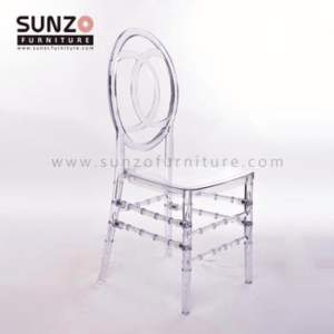 Transparent Resin Phoenix Chair - Image 3