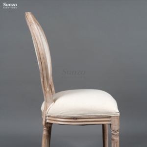 Louis Wood Chair In Disassembly Style - Image 6