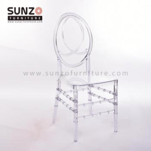 Transparent Resin Phoenix Chair - Image 4