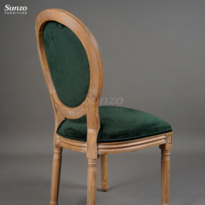 Antique King Louis Dining Chair - Louis chair with rubber wood frame - Image 3