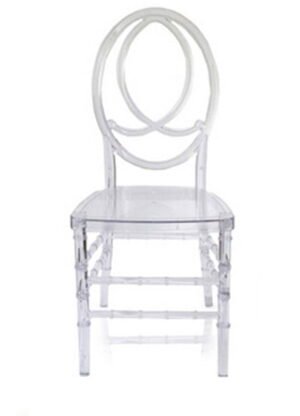 Transparent Resin Phoenix Chair - Image 2