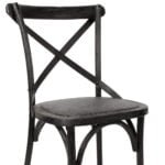 Cross Back Chair with Rattan Seat (WSXBH04R)