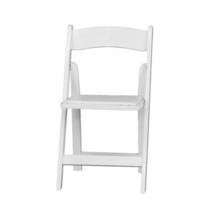 White Wood Americana Folding Chair (SZ-6503) - Image 3