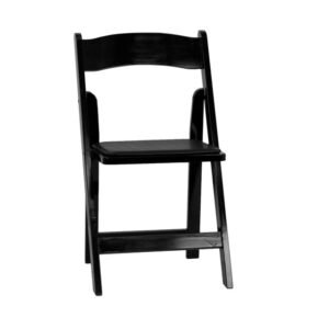 Black Wood Padded Folding Chair (SZ-6503) - Image 4