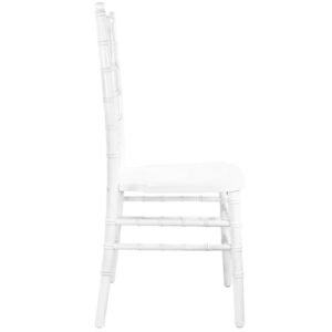 White Wood Beech Wood Chiavari Chair (American Style) - Image 3