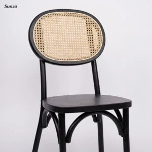 Wood Rattan Chair (SZ-R1001)